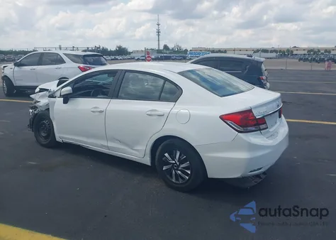 2015 Honda Civic Lx из США, поврежденный, VIN 19XFB2F57FE005859